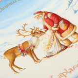 Father Christmas and Reindeer Christmas Eve Plate