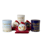 Father Christmas Bauble Trio