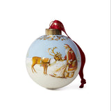 Father Christmas Bauble Trio