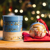 Father Christmas and the Toy Factory Elves Ceramic Bauble