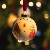 Mother Christmas and the Kitchen Elves Ceramic Bauble