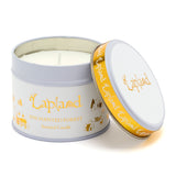 Lapland Tin Candle (White and Gold)