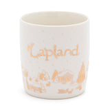 White and Gold Lapland Mug