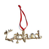 Gold Lapland Christmas Tree Decoration