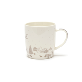 White and Silver Lapland Mug