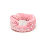 Pink Husky Dog Bed