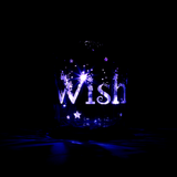 Small Pink and Lilac Light Up Wish Jar