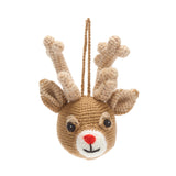 Crochet Reindeer Bauble