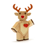 Wooden Reindeer Toy